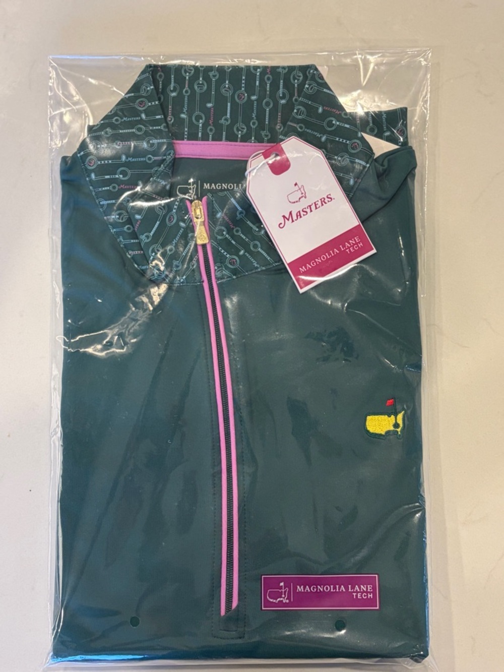 Masters Magnolia Lane Women’s Tech Performance Long Sleeved 1/4 Zip Pullover